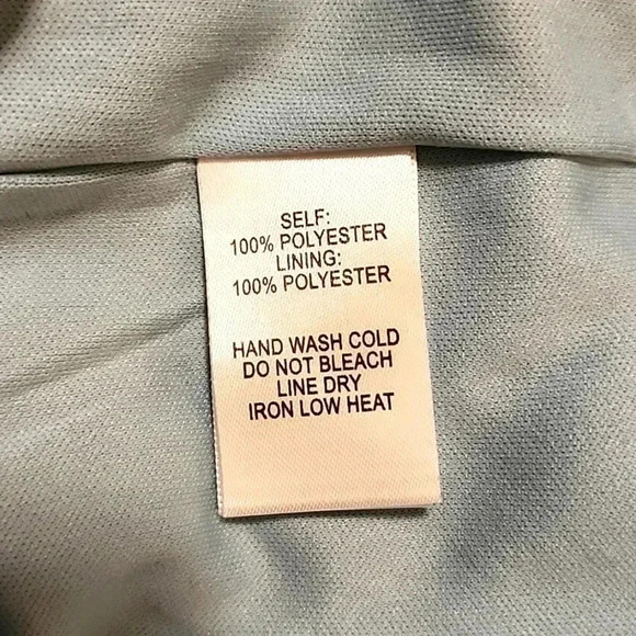 Lulus Way to Wow Dusty Blue Floral One Shoulder Faux-Wrap Dress-Size Large-NWOT - Picture 8 of 9